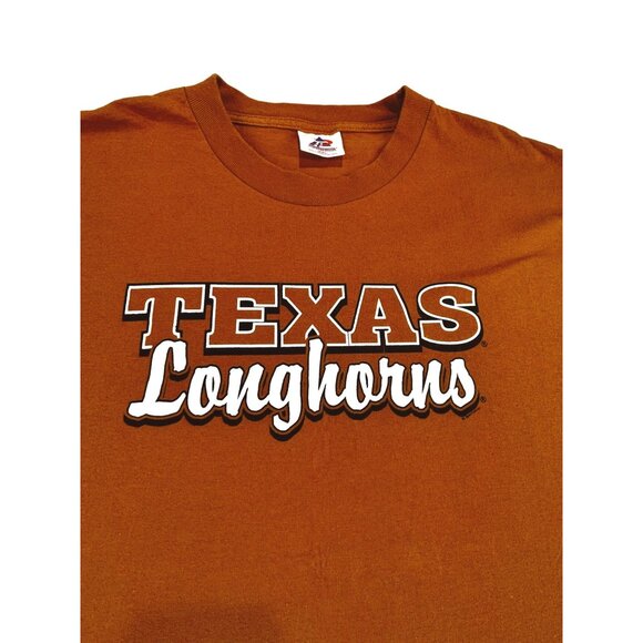 Texas Longhorns T-Shirt Tri Lake Sportswear XXL UT USA Fabric - Picture 2 of 7